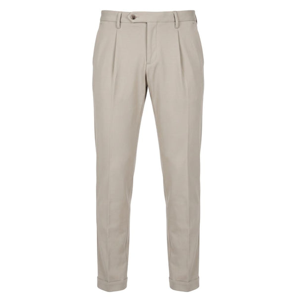 Baldinini Trend Beige Viscose Men Pant