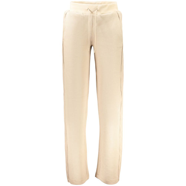 Guess Jeans Beige Lyocell Womens Trousers