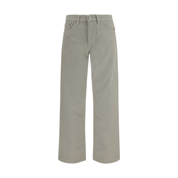 Sunflower Gray Cotton Casual Pants