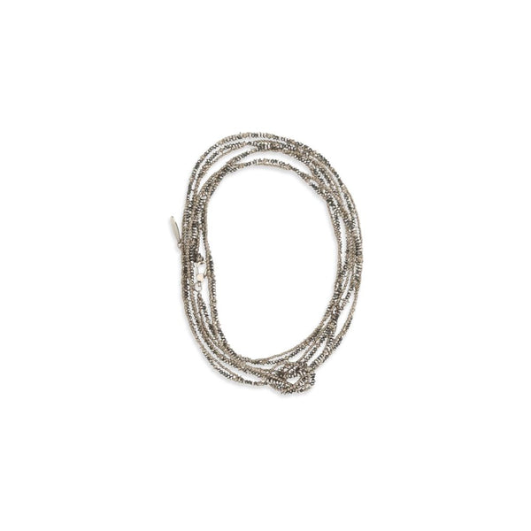 Brunello Cucinelli Brown Silver Bracelet