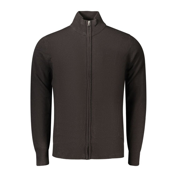 North Sails Black Acrylic Men's Cardigan