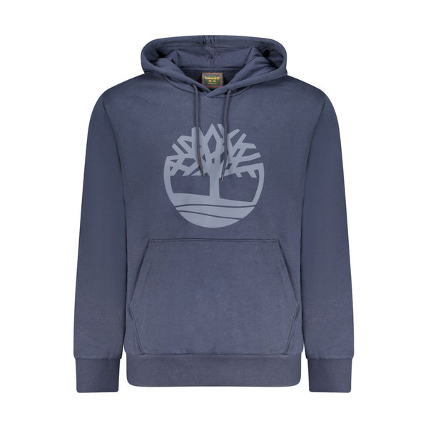 Timberland Blue Cotton Men's Hoodie