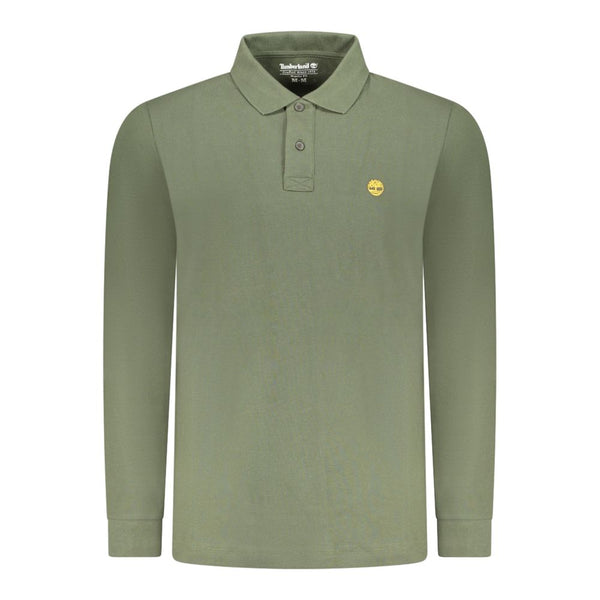 Timberland Green Cotton Men's Polo Shirt