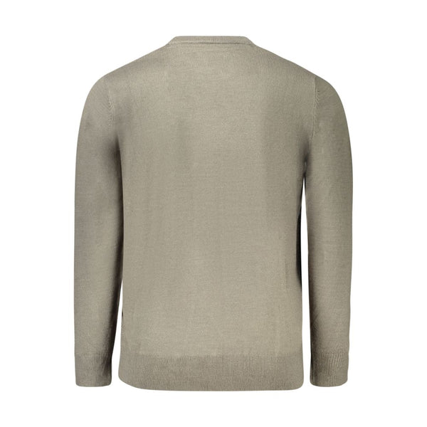 North Sails Grey Acrylic Men's Sweater