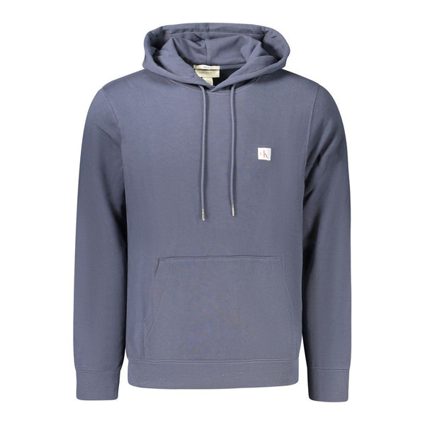 Calvin Klein Blue Cotton Men's Hoodie