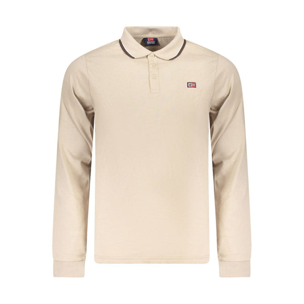 Norway 1963 Beige Cotton Men's Polo