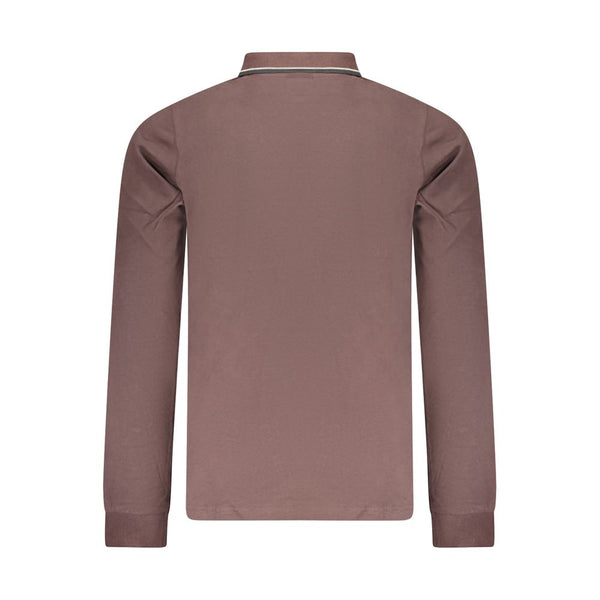 Norway 1963 Brown Cotton Mens Polo