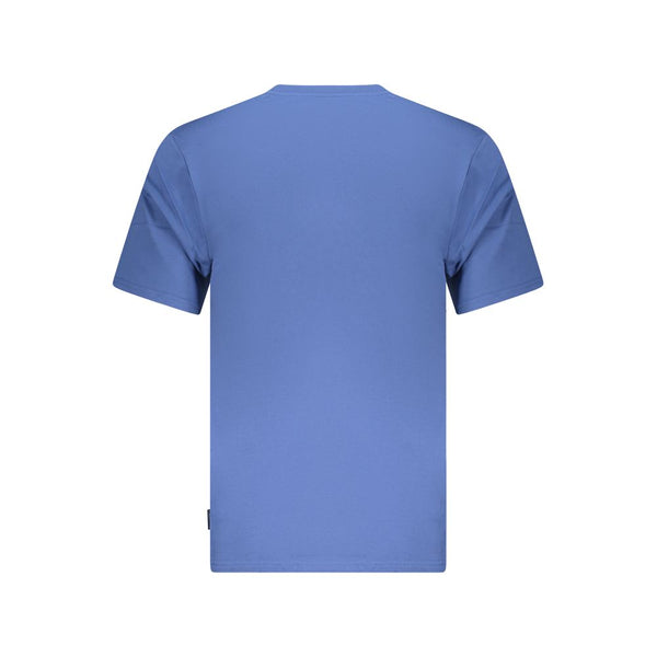 Converse Blu Cotton Men's T-Shirt