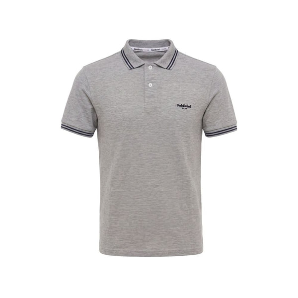 Baldinini Trend Grey Cotton Men's Polo-Shirt