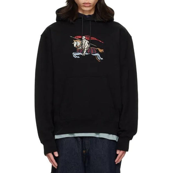 Burberry Black Cotton Hoodie