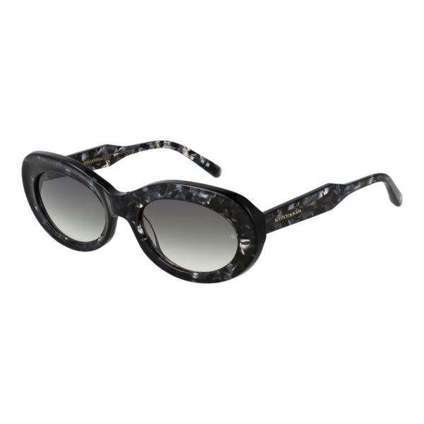 Scotch & Soda Black Acetate Sunglasses