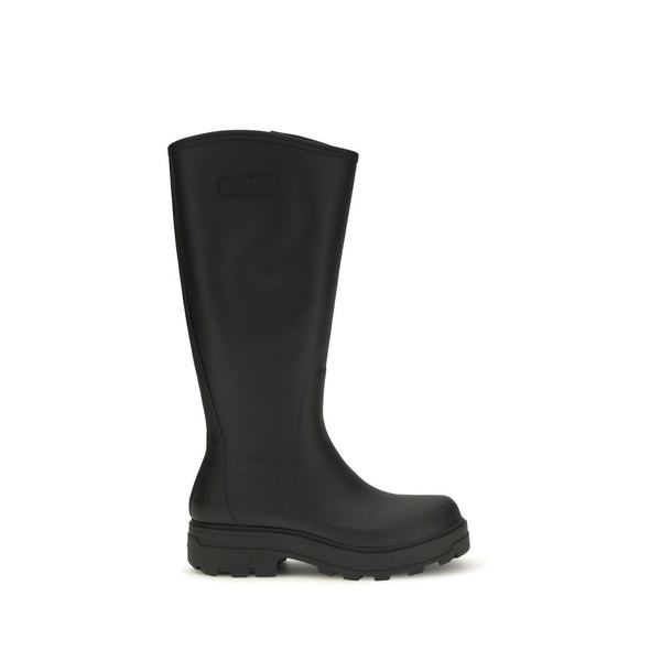 TRETORN Black Rubber Rain Boots