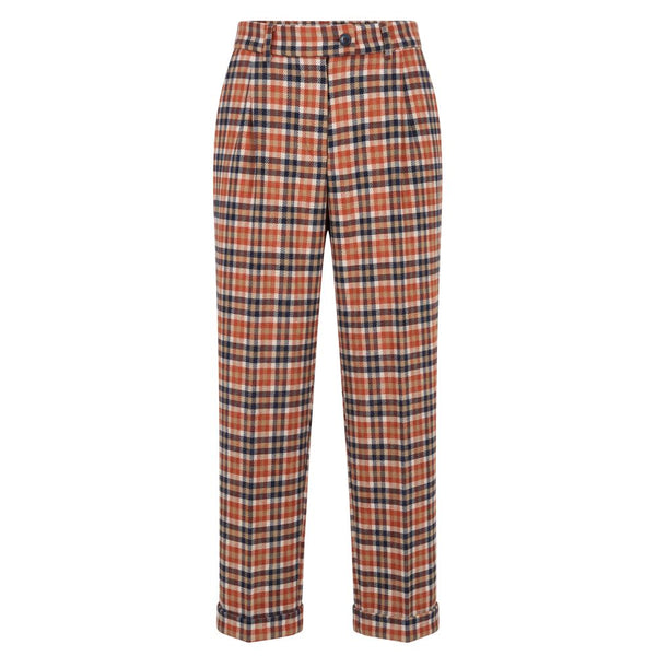 Baldinini Trend Orange Wool Women Pants