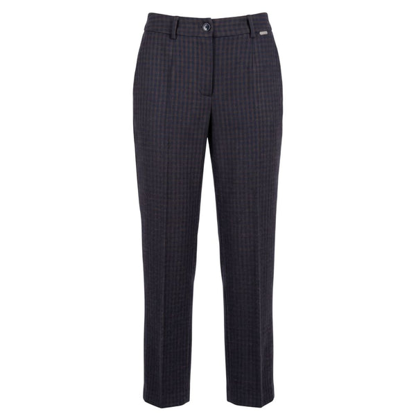Baldinini Trend Blue Cotton Women Pants