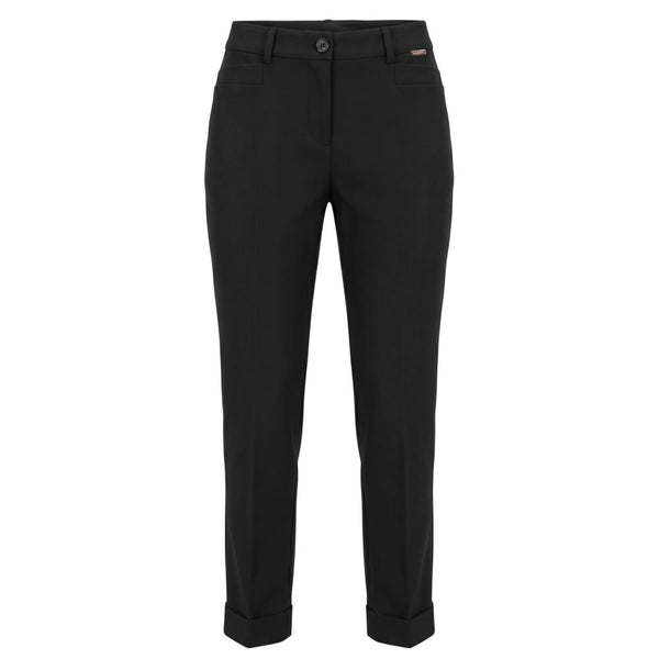 Baldinini Trend Black Viscose Women Pant