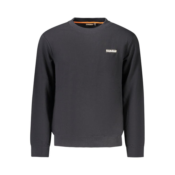 Napapijri Black Cotton Men's Sweatshirt
