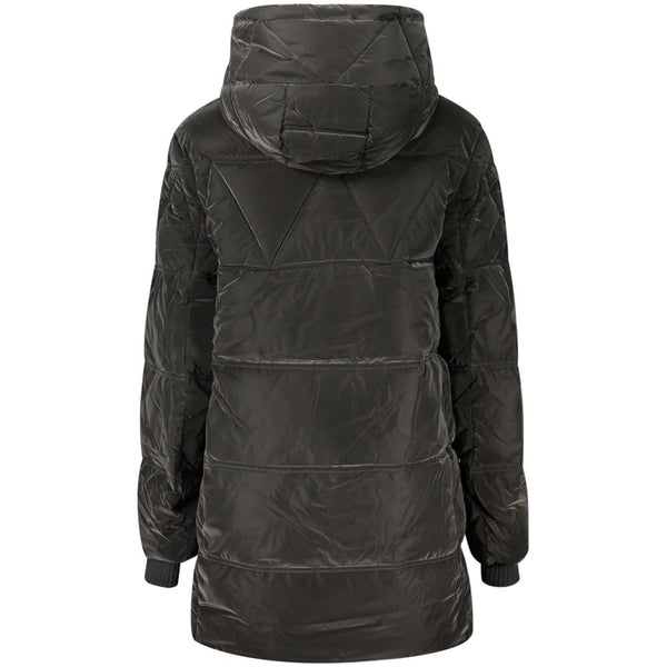 Desigual Black Polyurethane Women's Jacket