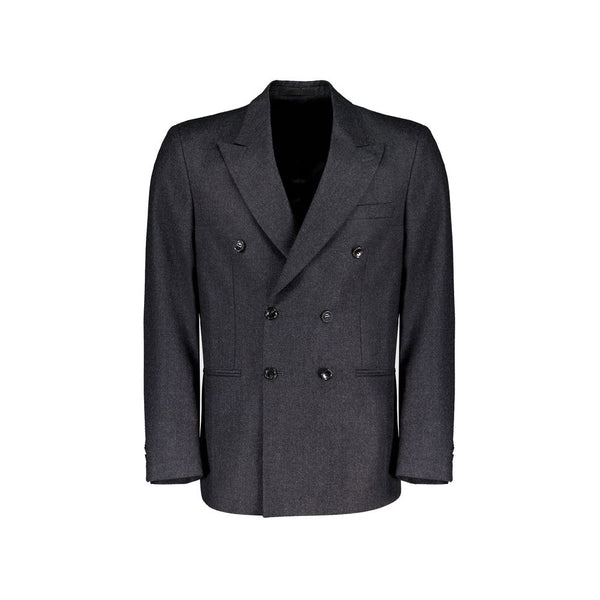 Autore Gray Wool Full-Length Jacket