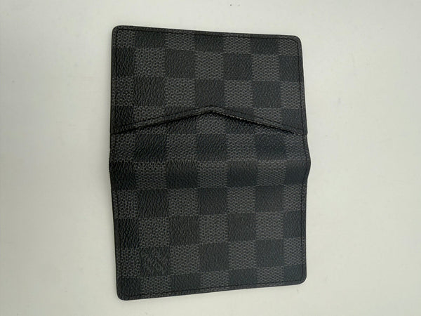 Louis Vuitton LOUIS VUITTON Compatto Card Holder ORGANIZER Damier Graphite Wallet
