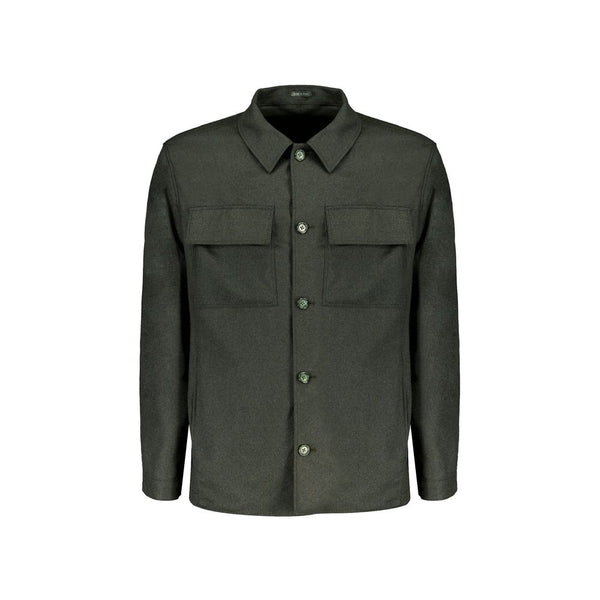 Autore Bicolor Cashmere Full-Length Jacket
