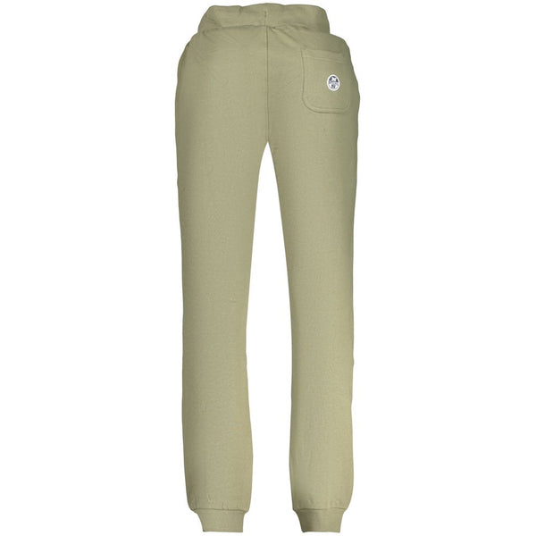North Sails Green Cotton Men's Trouser