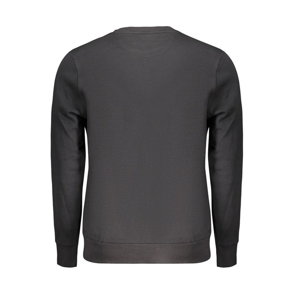North Sails Black Cotton Mens Sweatshirt