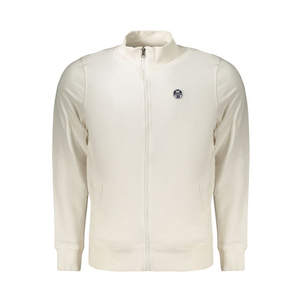 North Sails White Cotton Men's Sweatshirt