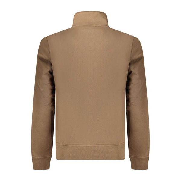 Napapijri Brown Cotton Men's Sweatshirt