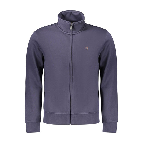 Napapijri Blue Cotton Men's Sweatshirt