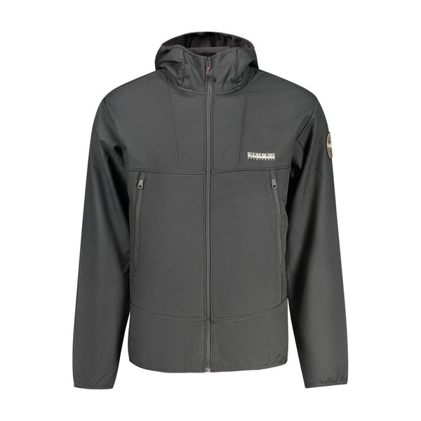 Napapijri Black Polyester Men's Jacket