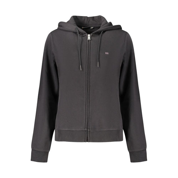 Napapijri Black Cotton Women's Sweatshirt