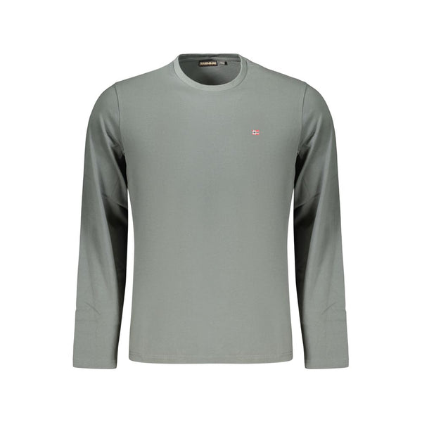 Napapijri Green Cotton Men's T-Shirt