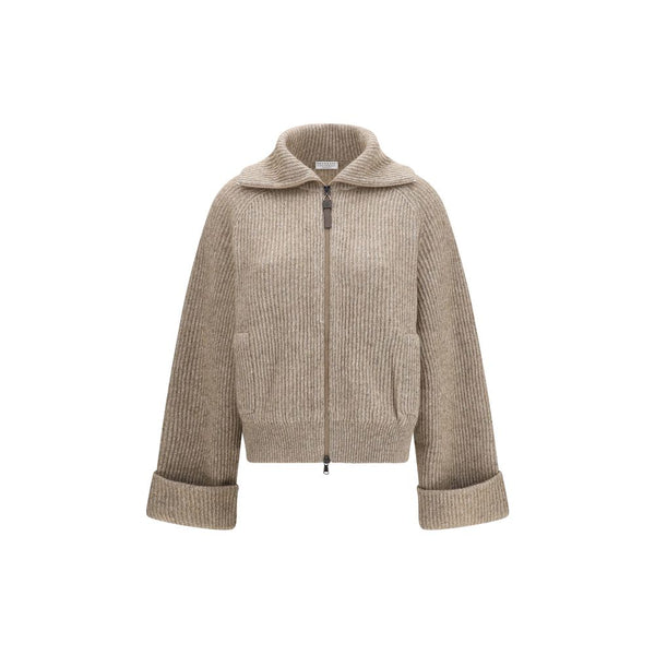 Brunello Cucinelli Beige Cashmere Sweater