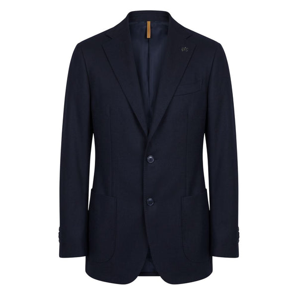 Roberto Pepe Luxury Blue Viscose Men Jacket