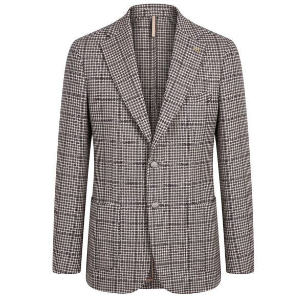 Roberto Pepe Luxury Blue Cotton Men Jacket