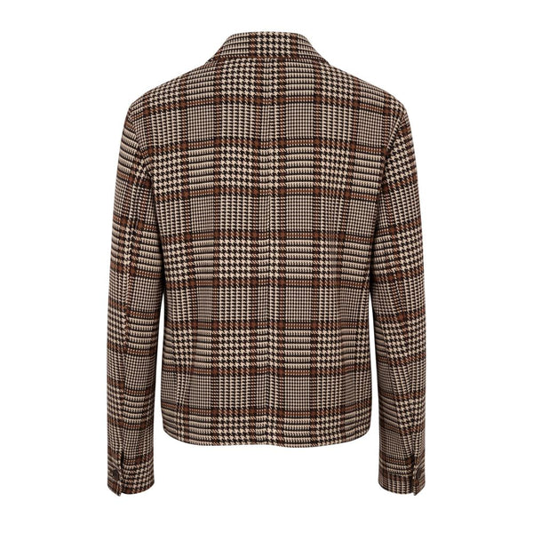 Roberto Pepe Luxury Black Viscose Men Jacket