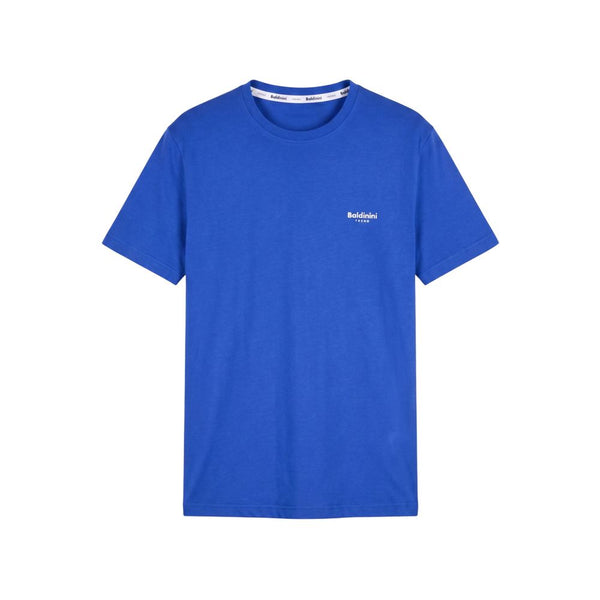 Baldinini Trend Blue Cotton Men T-shirt