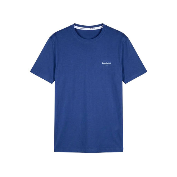 Baldinini Trend Blue Cotton Men T-Shirt