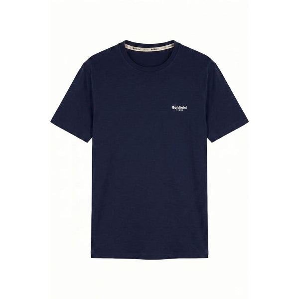 Baldinini Trend Blue Cotton Men T-shirt
