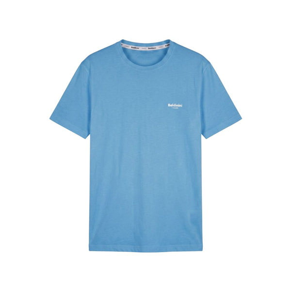 Baldinini Trend Light Blue Cotton Men T-Shirt