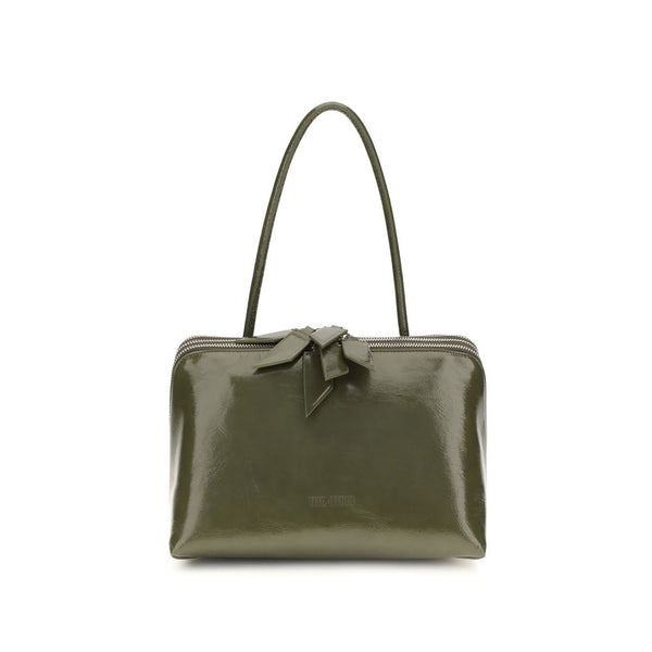 The Attico Bicolor Calf Leather Bos Taurus Shoulder Bag