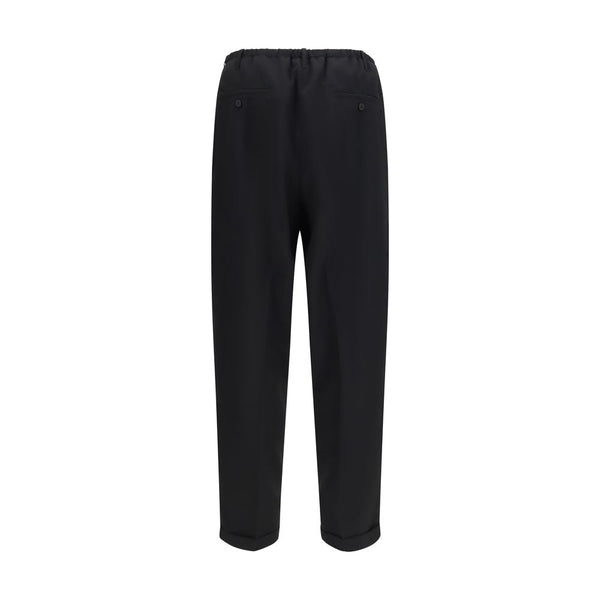 Magliano Black Polyester Casual Pants