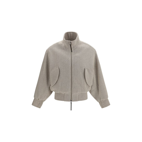 Jacquemus Beige Wool Oves Aries Bomber