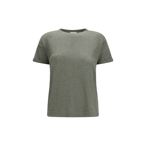 Brunello Cucinelli Bicolor Nylon T-Shirt