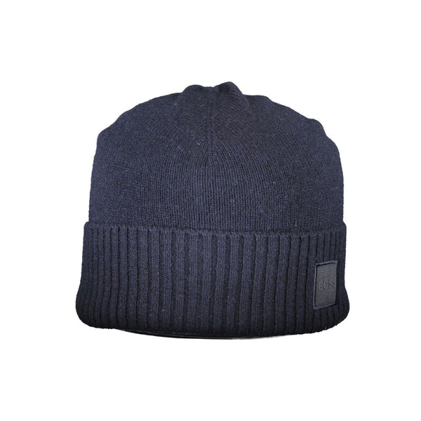 Hugo Boss Blue Wool Men's Cap