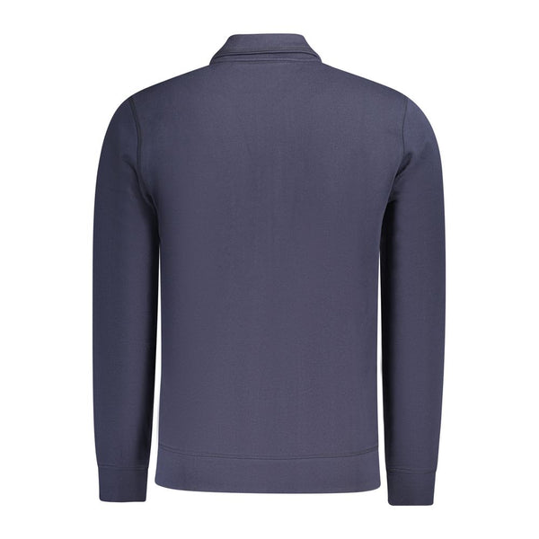 Hugo Boss Blue Cotton Men's Sweatshirt