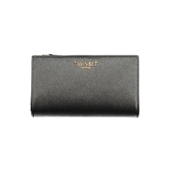 Twinset Black Polyurethane Women's Wallet