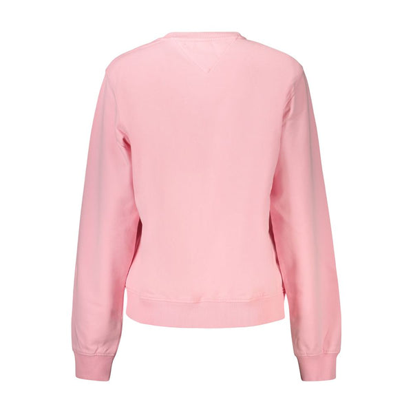 Tommy Hilfiger Pink Cotton Women's Sweatshirt