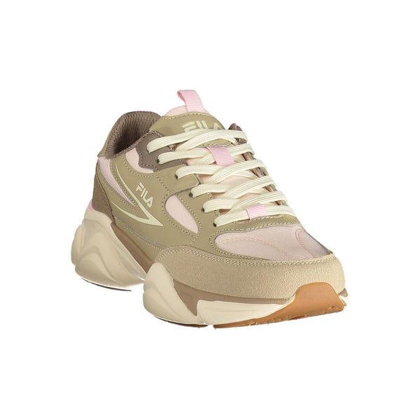 Fila Beige Polyurethane Women's Sneaker