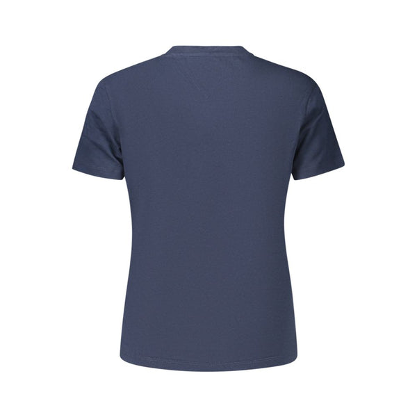 Tommy Hilfiger Blue Cotton Woman T-Shirt